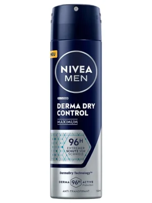 Časově Omezené Nivea Men antiperspirant sprej 150 ml Derma Dry Control Maximum
