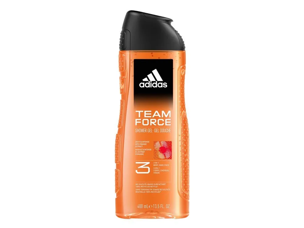 Nejprodávanější Adidas sprchový gel 400 ml Team Force 3v1
