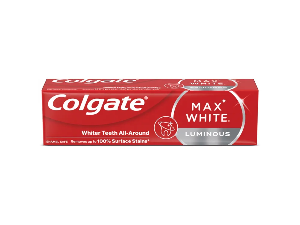 Vrácení Zdarma Colgate zubní pasta 75 ml Max White Luminous