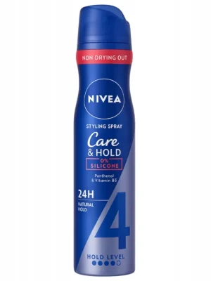 Nivea lak na vlasy 250 ml Care & Hold 4 Finální Výprodej