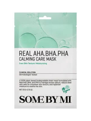 Nová Kolekce Some By Mi Real AHA.BHA.PHA Calming Care Mask 20 g