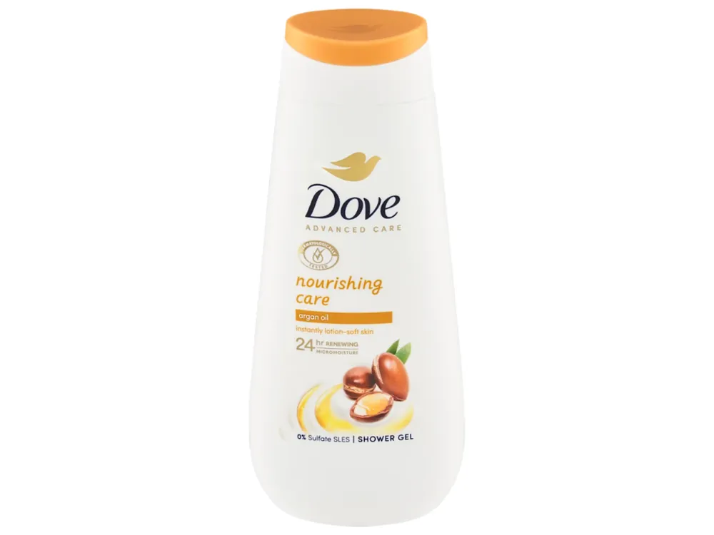 Dove sprchový gel 400 ml Nourishing Care Arganový olej Vrácení Zdarma