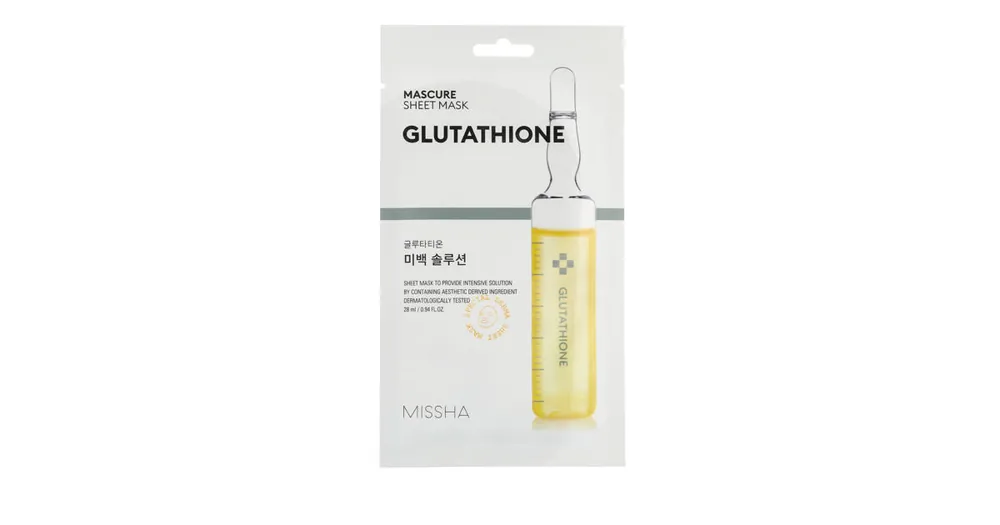Jen Po Omezenou Doba MISSHA Mascure Sheet Mask Glutathione 28 ml