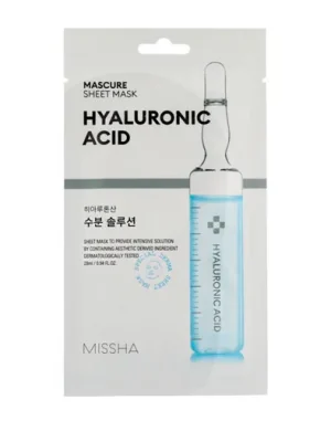 Finální Výprodej MISSHA Mascure Sheet Mask Hyaluronic Acid 28 ml