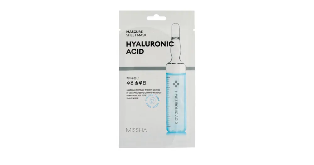 Finální Výprodej MISSHA Mascure Sheet Mask Hyaluronic Acid 28 ml