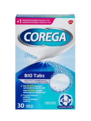 Corega Tabs 30 tablet Antibakteriální Horká Nabídka
