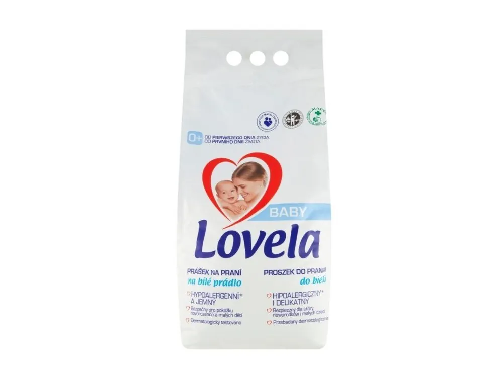 Lovela prací prášek 41 dávek na bílé prádlo 4,1 kg Doprava Zdarma
