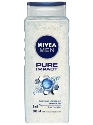 Nivea Men sprchový gel 500 ml Pure Impact Sezónní Sleva