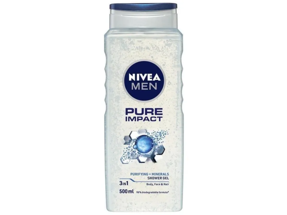 Nivea Men sprchový gel 500 ml Pure Impact Sezónní Sleva
