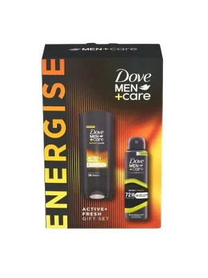 Dove Men dárková sada Energise (sprchový gel 250ml + deospray 150ml) Ihned K Objednání