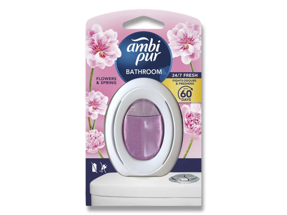 Ambi Pur Bathroom osvěžovač vzduchu 8 ml Flowers & Spring Vrácení Zdarma