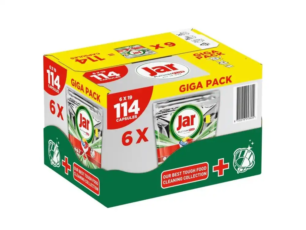 Jar tablety do myčky 114 ks Platinum Plus Lemon Oblíbený