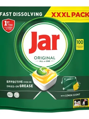 Sleva Jar tablety do myčky 100 ks Original Lemon