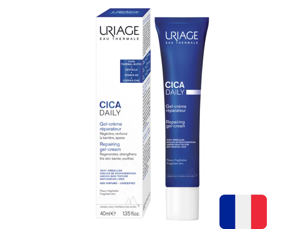 Uriage Cica Daily Repairing Gel-Cream 40 ml Pouze Dnes