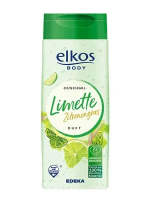 Finální Výprodej Elkos Body sprchový gel 400 ml Limetka & Citronová tráva