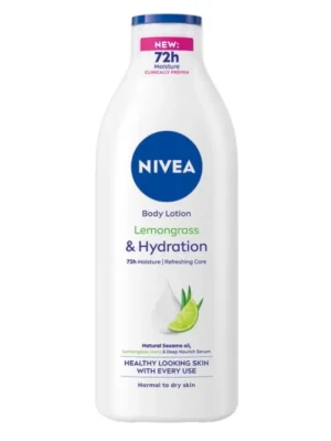 Ověřený Nivea tělové mléko 400 ml Lemongrass & Hydration