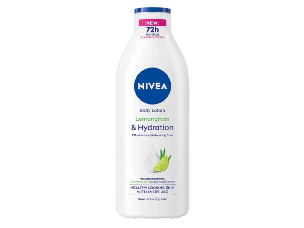 Ověřený Nivea tělové mléko 400 ml Lemongrass & Hydration