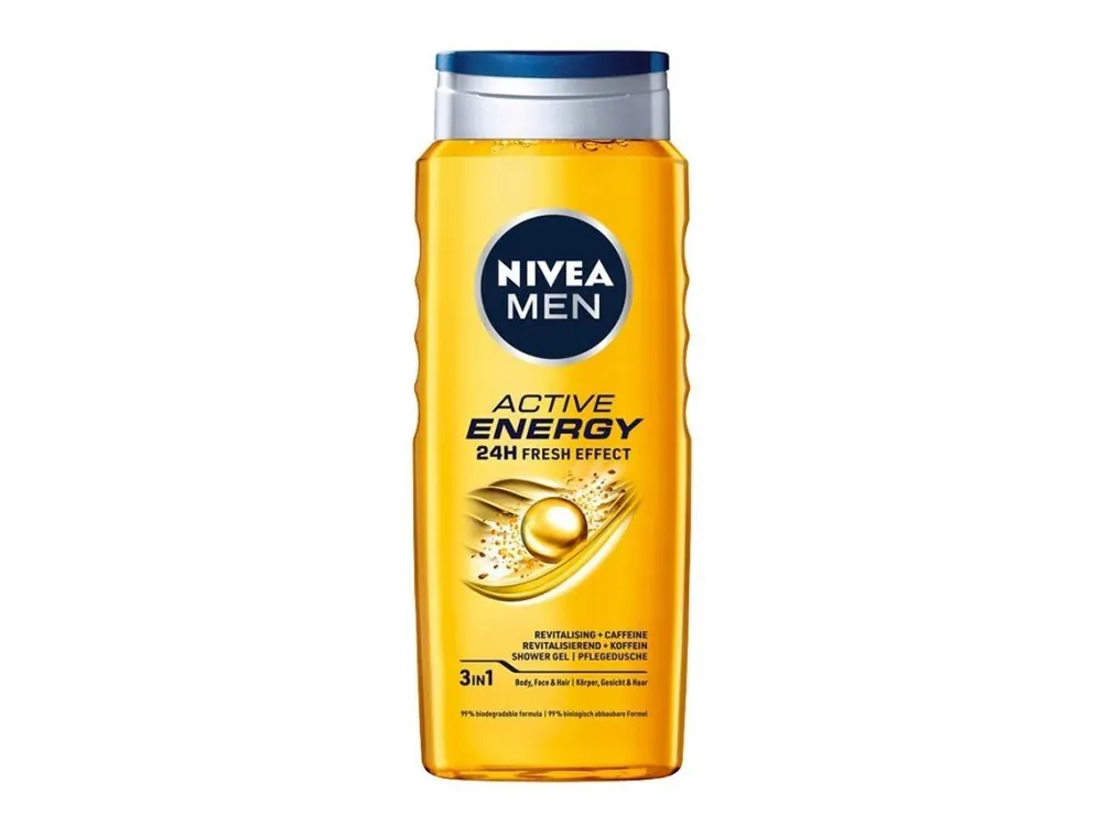 Nivea Men sprchový gel 500 ml Active Energy Vrácení Zdarma