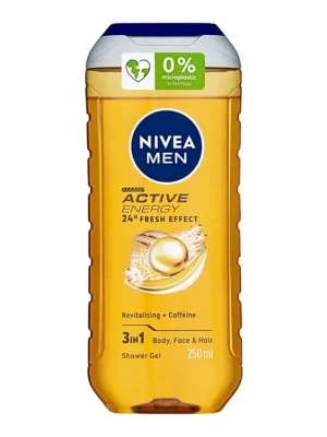 Nivea Men sprchový gel 250 ml Active Energy 3v1 Vysoce Kvalitní
