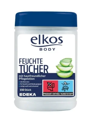 Elkos Body vlhčené ubrousky v dóze 150 ks Must-Have