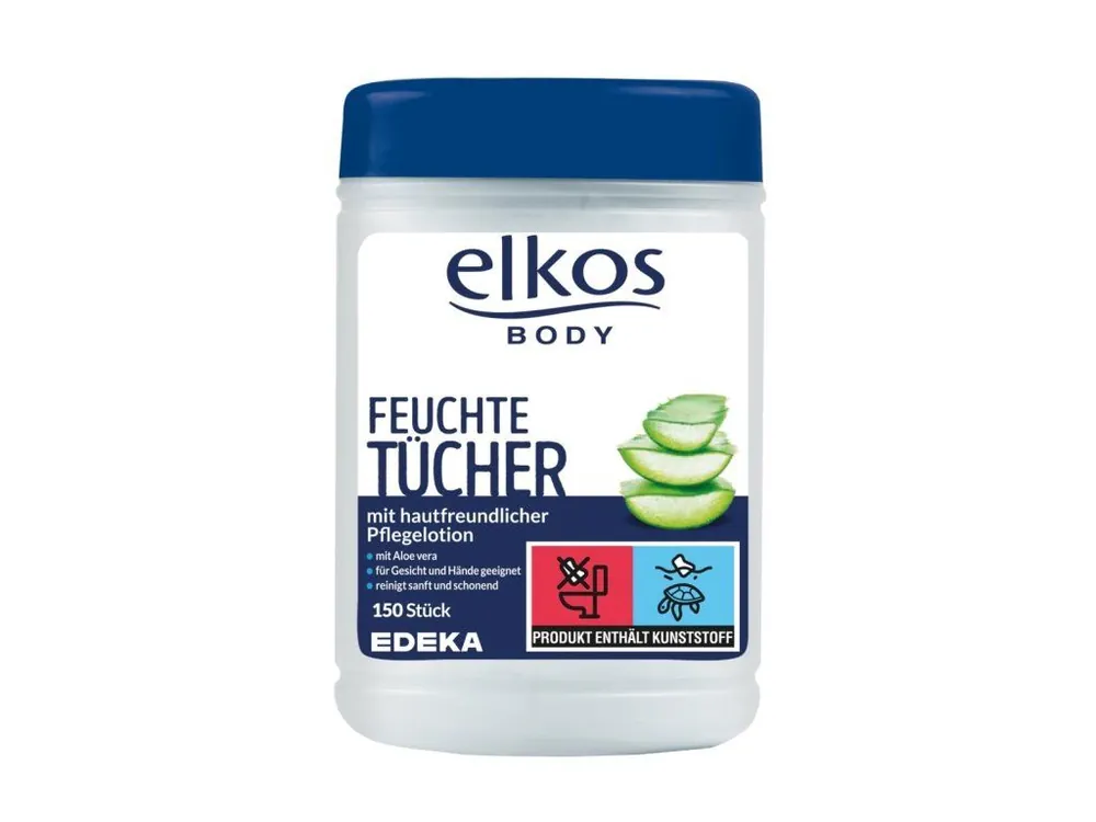 Elkos Body vlhčené ubrousky v dóze 150 ks Must-Have
