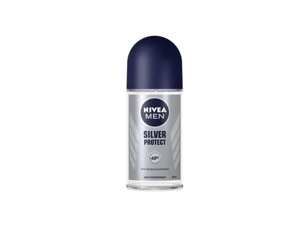 Nivea Men antiperspirant roll-on 50 ml Silver Protect Sleva