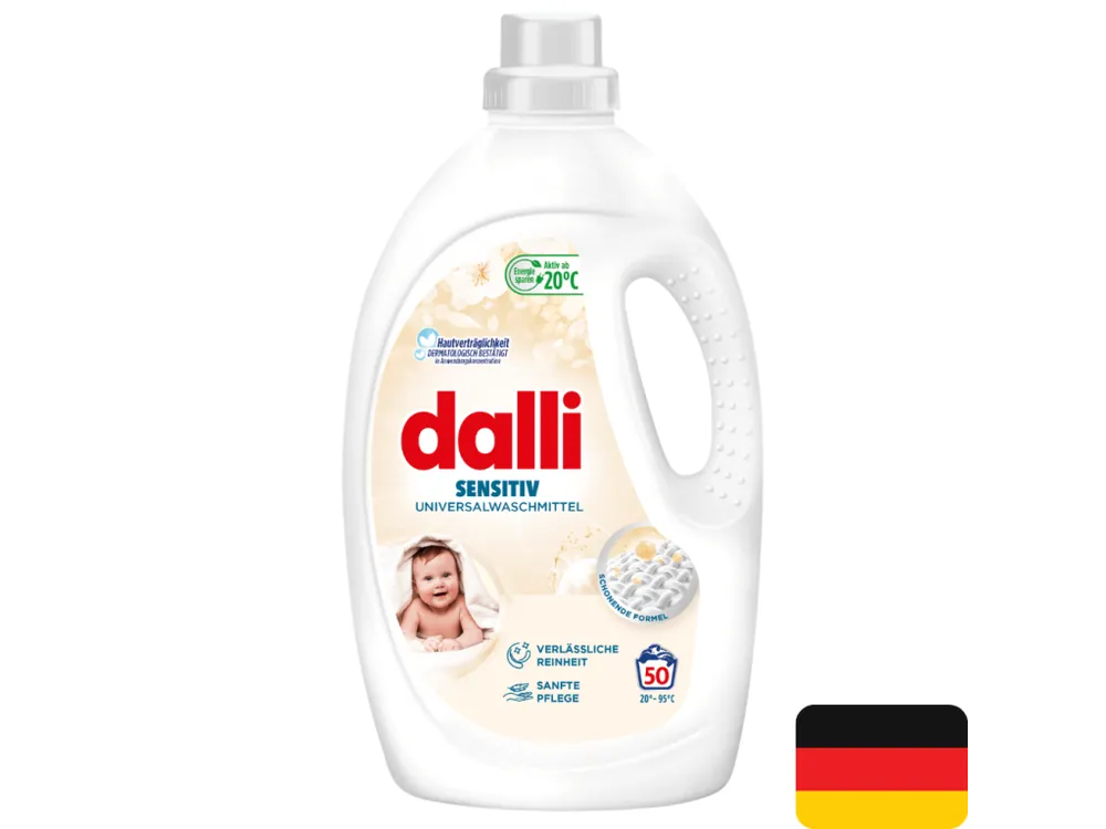 Dalli prací gel 50 dávek Sensitiv 2,75 l Časově Omezené