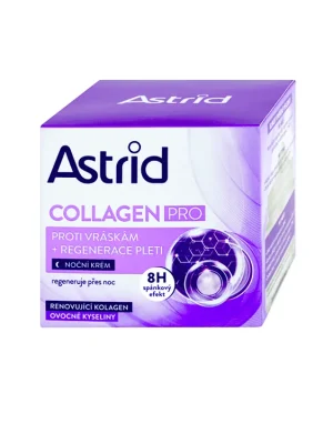 Astrid krém 50 ml Collagen PRO proti vráskám noční Nová Kolekce