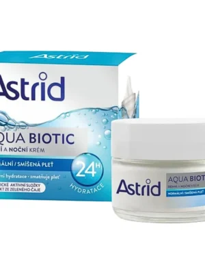 Vrácení Zdarma Astrid krém 50 ml Aqua Biotic Denní+Noční normální/smíšená pleť