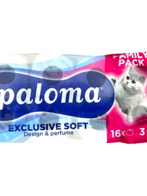 Koupit Online Paloma toaletní papír 16 ks Exclusive Soft 3-vrstvý