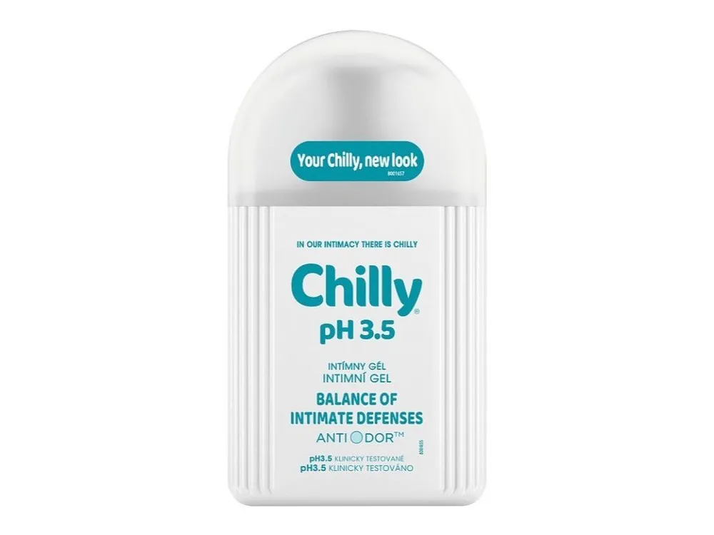 Chilly gel pro intimní hygienu 200 ml pH 3,5 Vrácení Zdarma