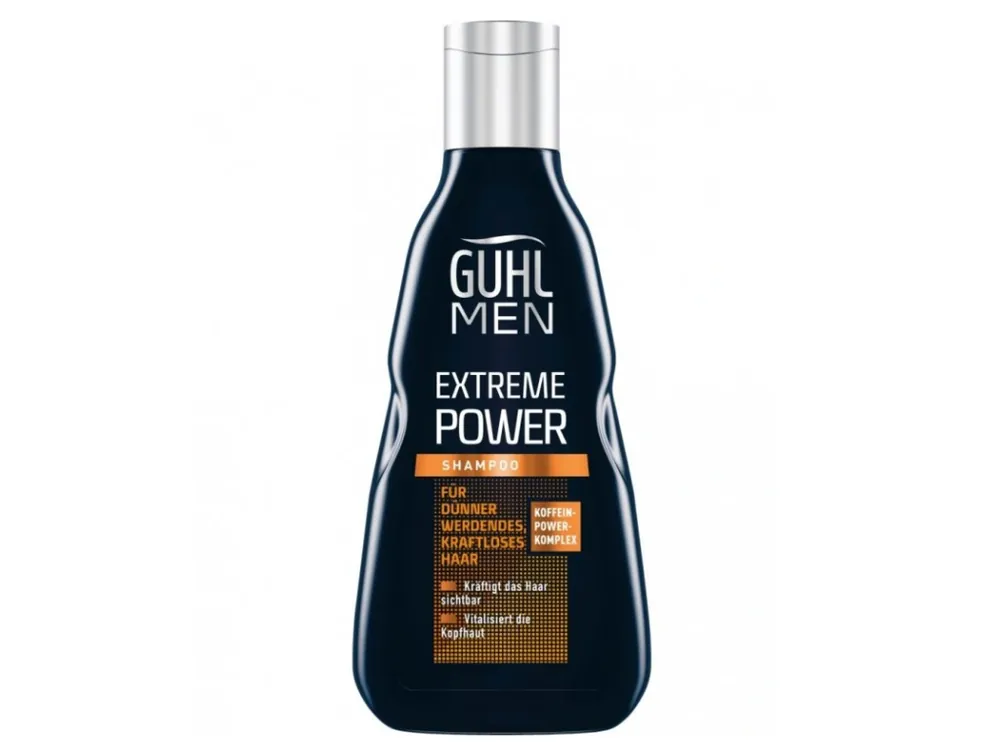 Víkendová Akce Guhl Men kofeinový šampon 250 ml Extreme Power