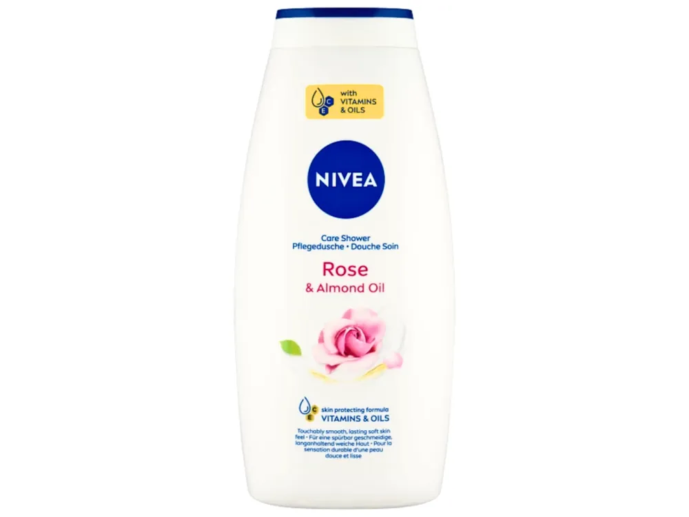 Sleva Nivea sprchový gel 750 ml Rose & Almond Oil