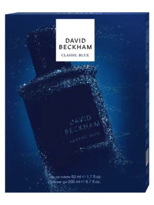 David Beckham dárková sada Classic Blue (EDT 50 ml + sprchový gel 200 ml) Cenově Výhodný