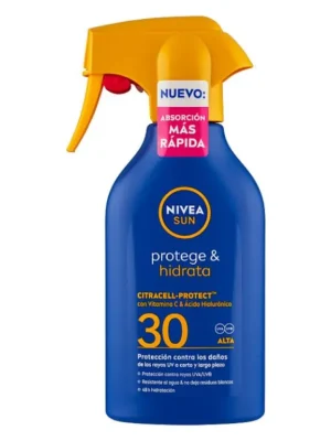 Cenová Bomba Nivea Sun Protect & Moisture hydratační sprej na opalování SPF 30 270 ml