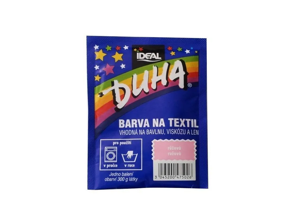 Duha barva na textil 15 g Růžová Nejlepší Volba