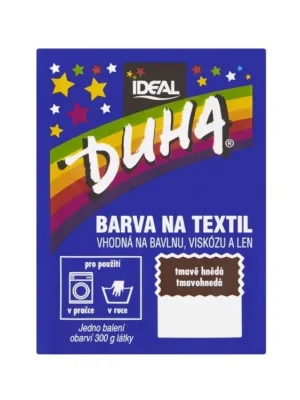 Duha barva na textil 15 g Tmavě hnědá Nejlepší Cena