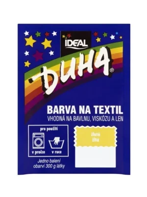 Duha barva na textil 15 g Žlutá Akční Nabídka