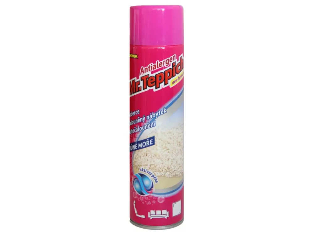 Mr.Teppich čistič koberců a čalounění 600 ml Vůně moře Odeslání Ihned