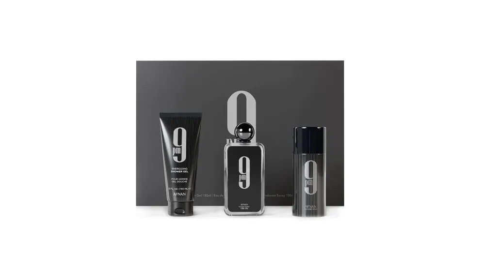 Značkový Afnan 9 pm EDP 100 ml + DEO ve spreji 150 ml + SG 150 ml M