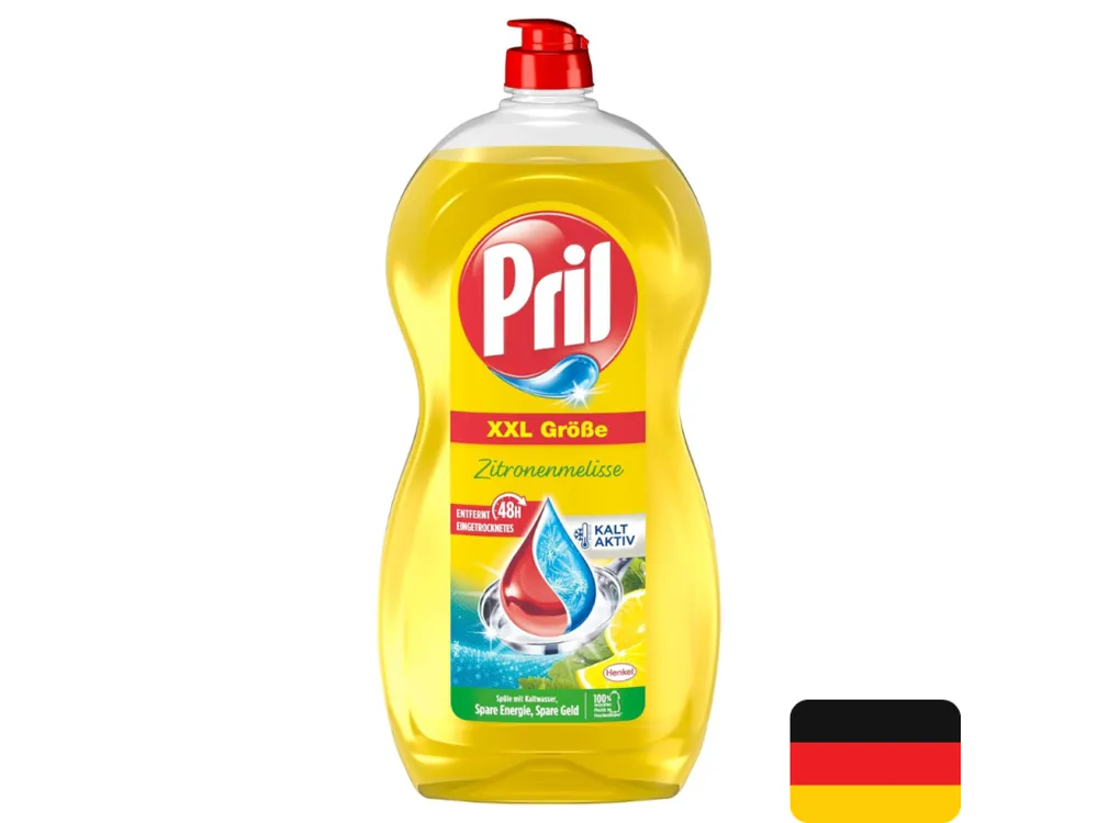 Zlevněný Pril na nádobí 1,2 l Zitronenmelisse