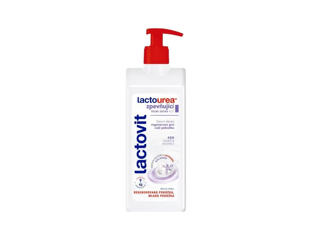 Lactovit tělové mléko 400 ml Lactourea zpevňující Cenový Hit