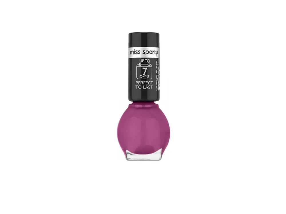 Miss Sporty lak na nehty 7 ml Perfect to Last Up to 7 Days 390 bordový Výprodej