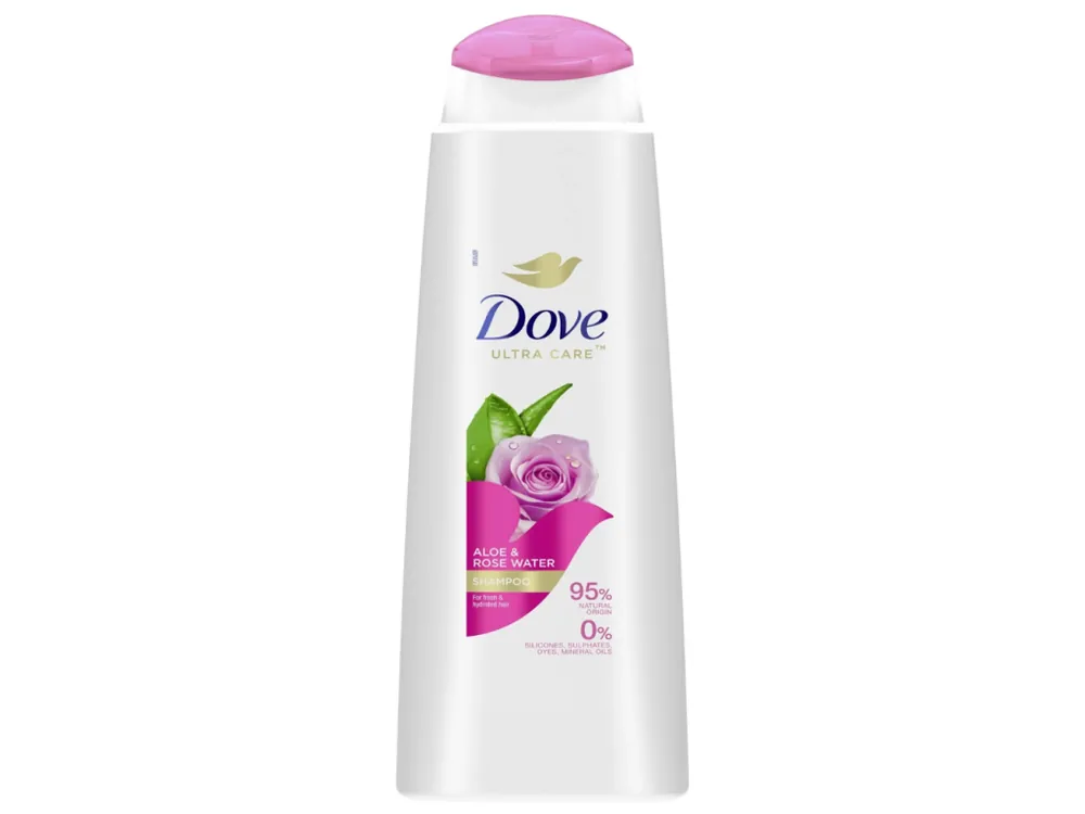 Vrácení Zdarma Dove šampon 400 ml Aloe & Rose Water