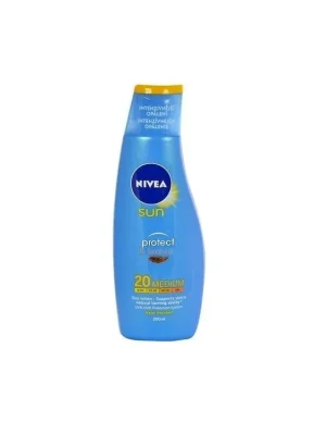 Nivea Sun Protect & Bronze mléko na opalování SPF 20 200 ml Výhodná Nabídka