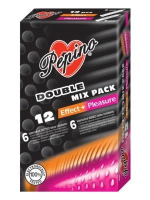 Poslední Šance Pepino kondomy 12 ks Double Mix
