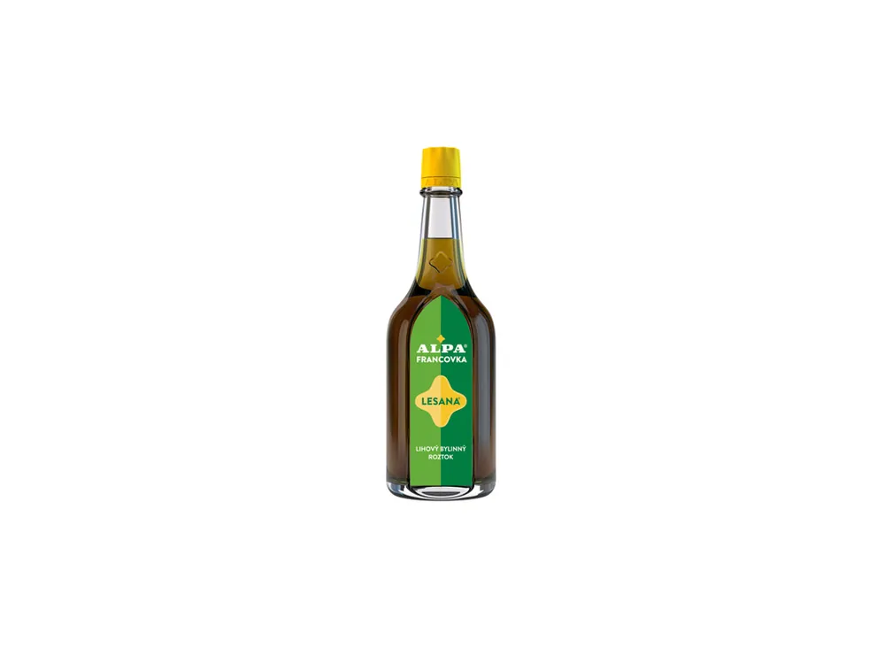 Vrácení Zdarma Alpa francovka 60 ml Lesana