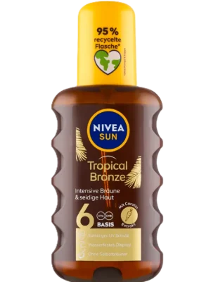 Výhodná Nabídka Nivea Sun olej na opalování SPF 6 200 ml Tropical Bronze