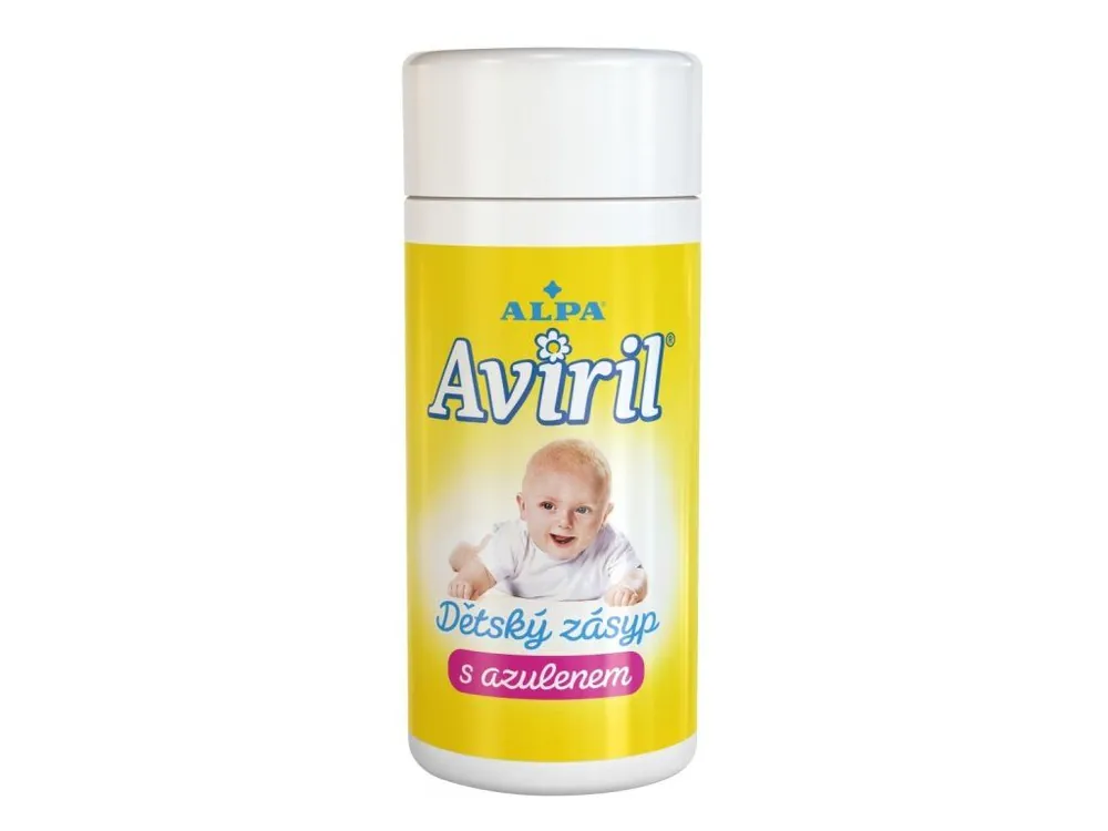 Aviril dětský zásyp s azulenem 100 g Finální Výprodej