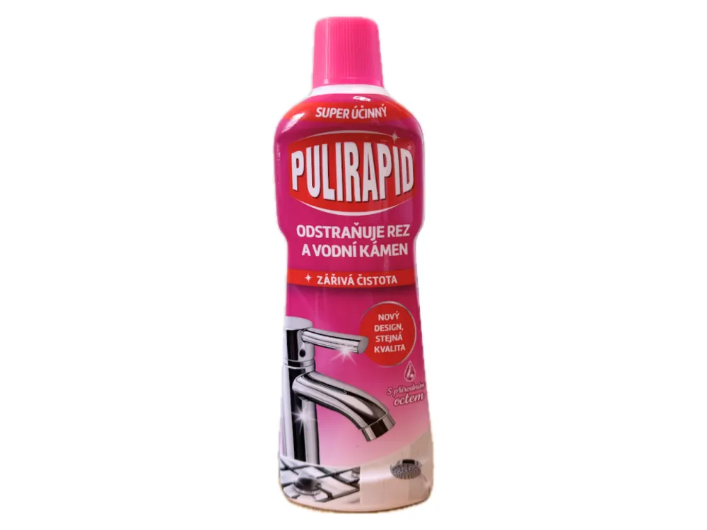 Pulirapid na rez a vodní kámen 750 ml s přírodním octem Přímo Od Výrobce